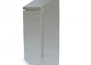 Cassa inox a tenuta stagna per settore alimentare