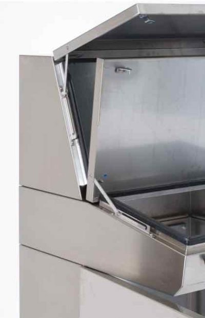 SLOPED-TOP ENCLOSURES FOR ELECTRICAL PANELS – 3 PARTS TOP, MIDDLE, BOTTOM LE series